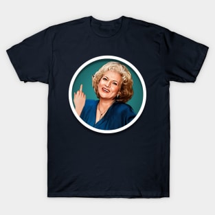 Betty White Flipping Off T-Shirt